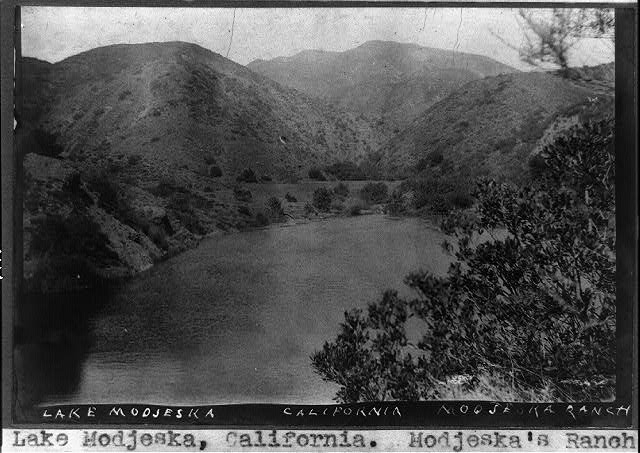 Lake Modjeska, California, Modjeska's ranch