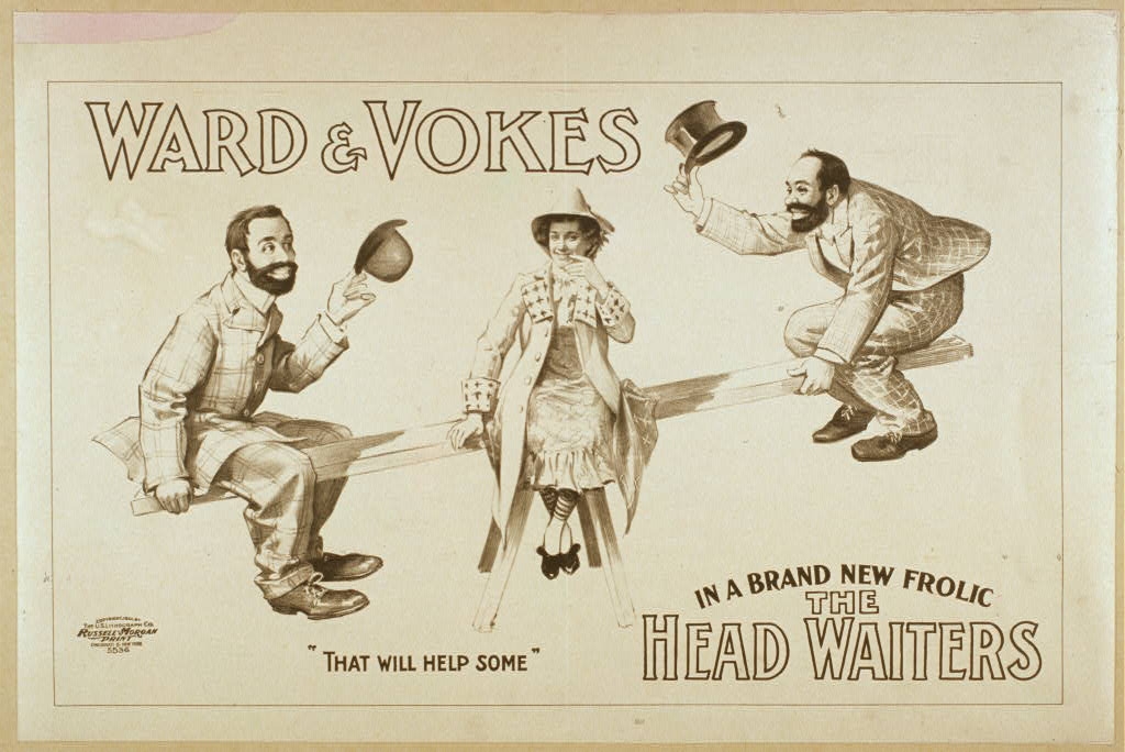 Ward & Vokes in a brand new frolic The head waiters