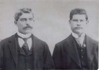 George W and Burt Powley