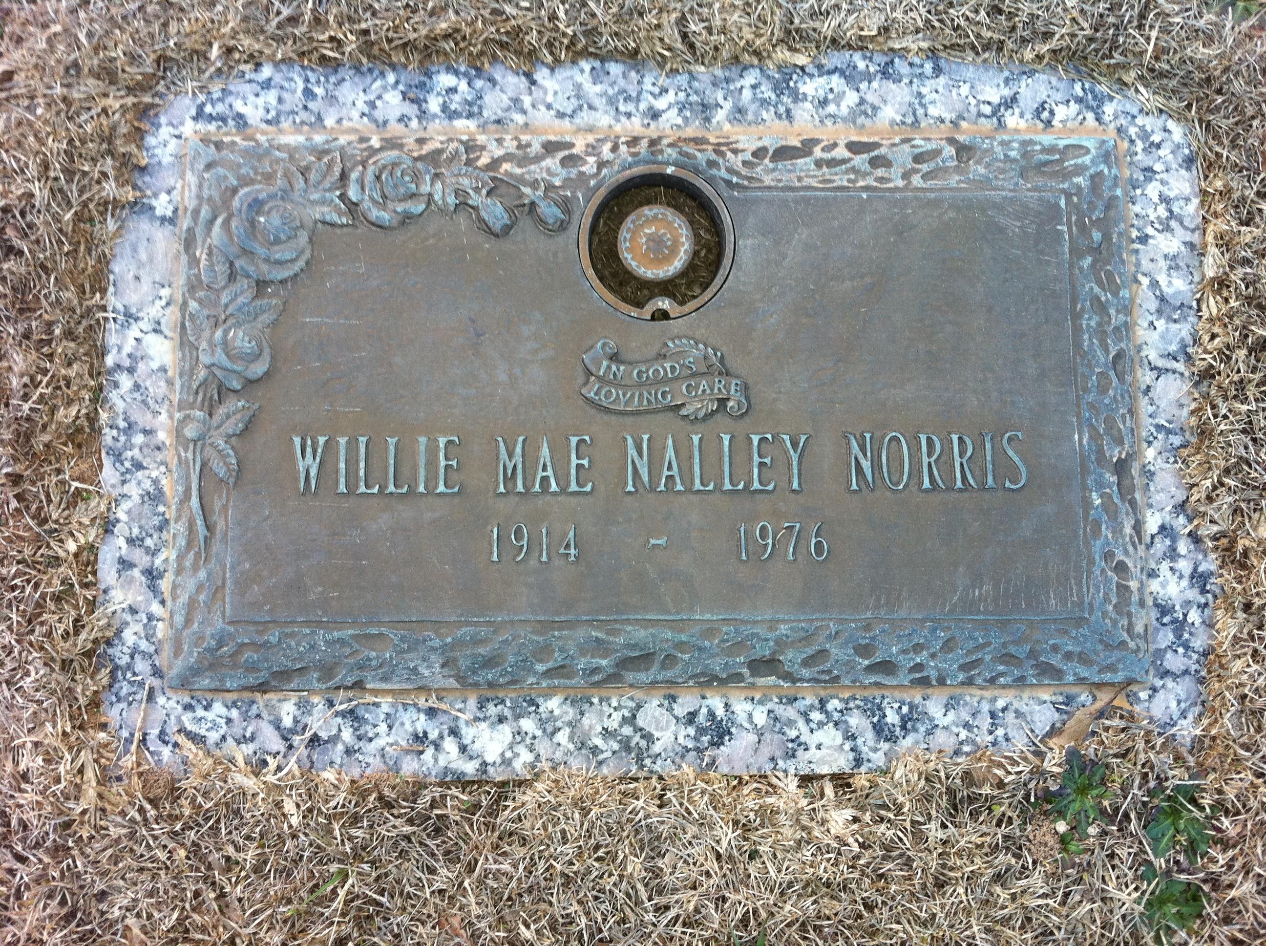 Willie Mae Nalley Norris gravesite