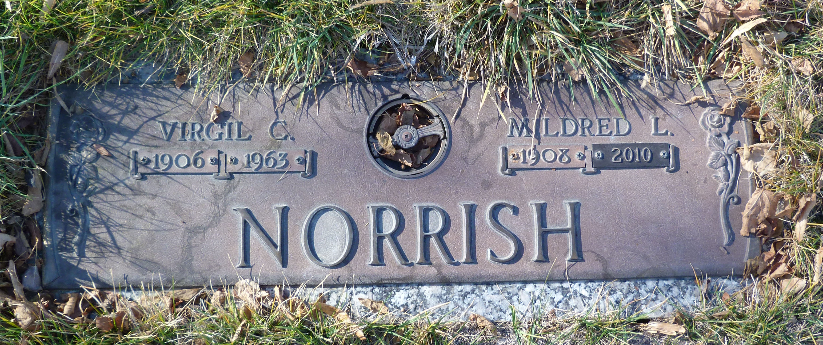 Mildred and Virgil Norrish Gravesite
