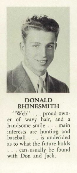 Donald Rhinesmith - 1947 Senior Photo