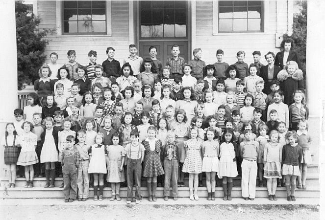 Old Suquamish Grade School, Washington 1943
