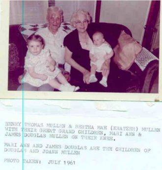 H.T.,Bertha(Kratzer), & G/grandchildren