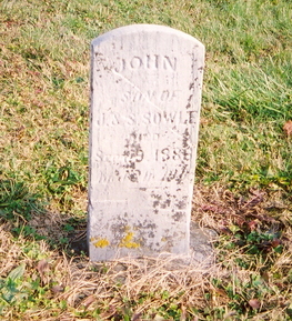 John Sowle gravestone