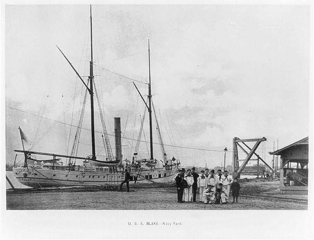 U.S.S. Blake--Navy Yard