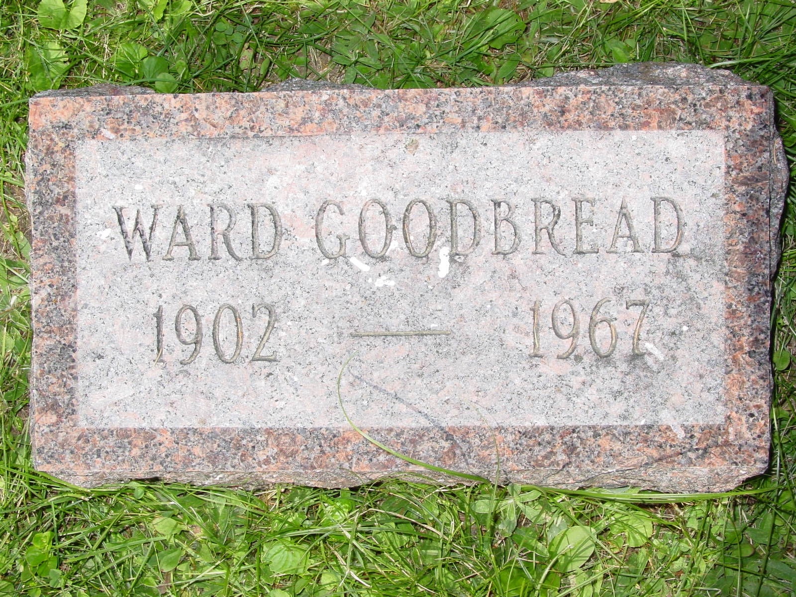 Ward Goodbread gravesite