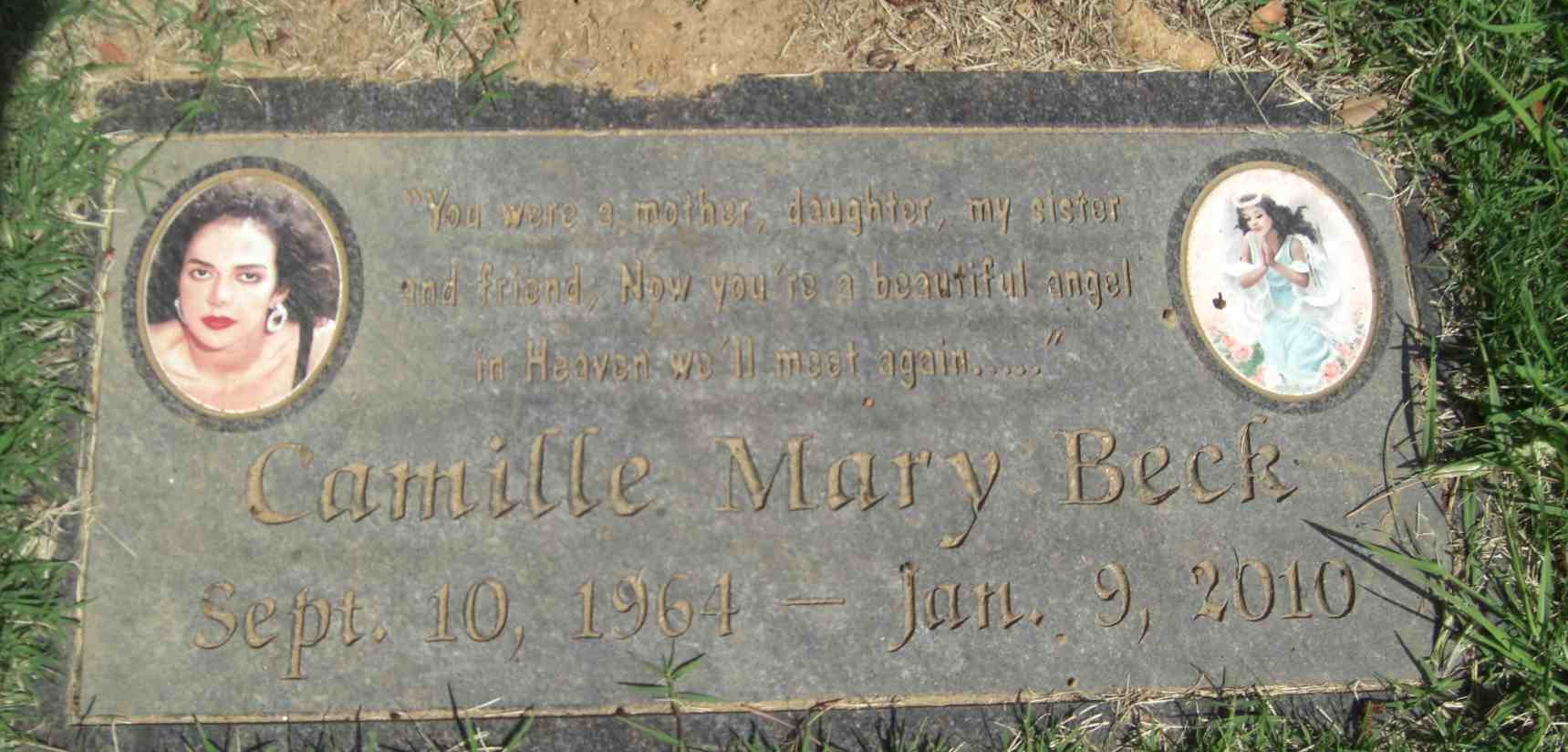 Camille Mary Beck Gravesite