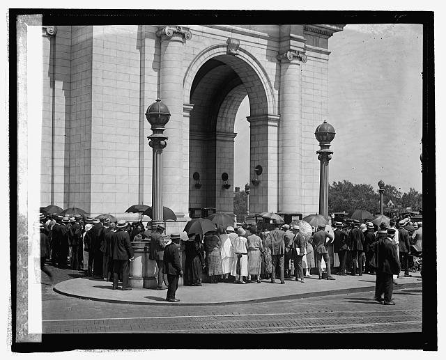 Waiting at Union Station for Prince of Wales, [8/30/24]
