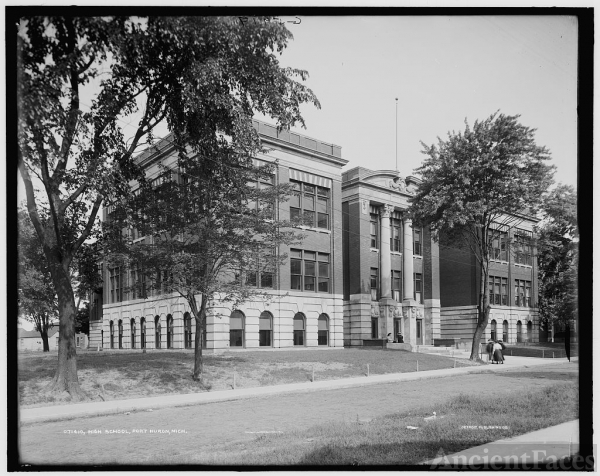 High school, Port Huron, Mich.