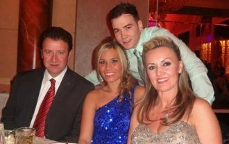 A photo of the Tafaj family