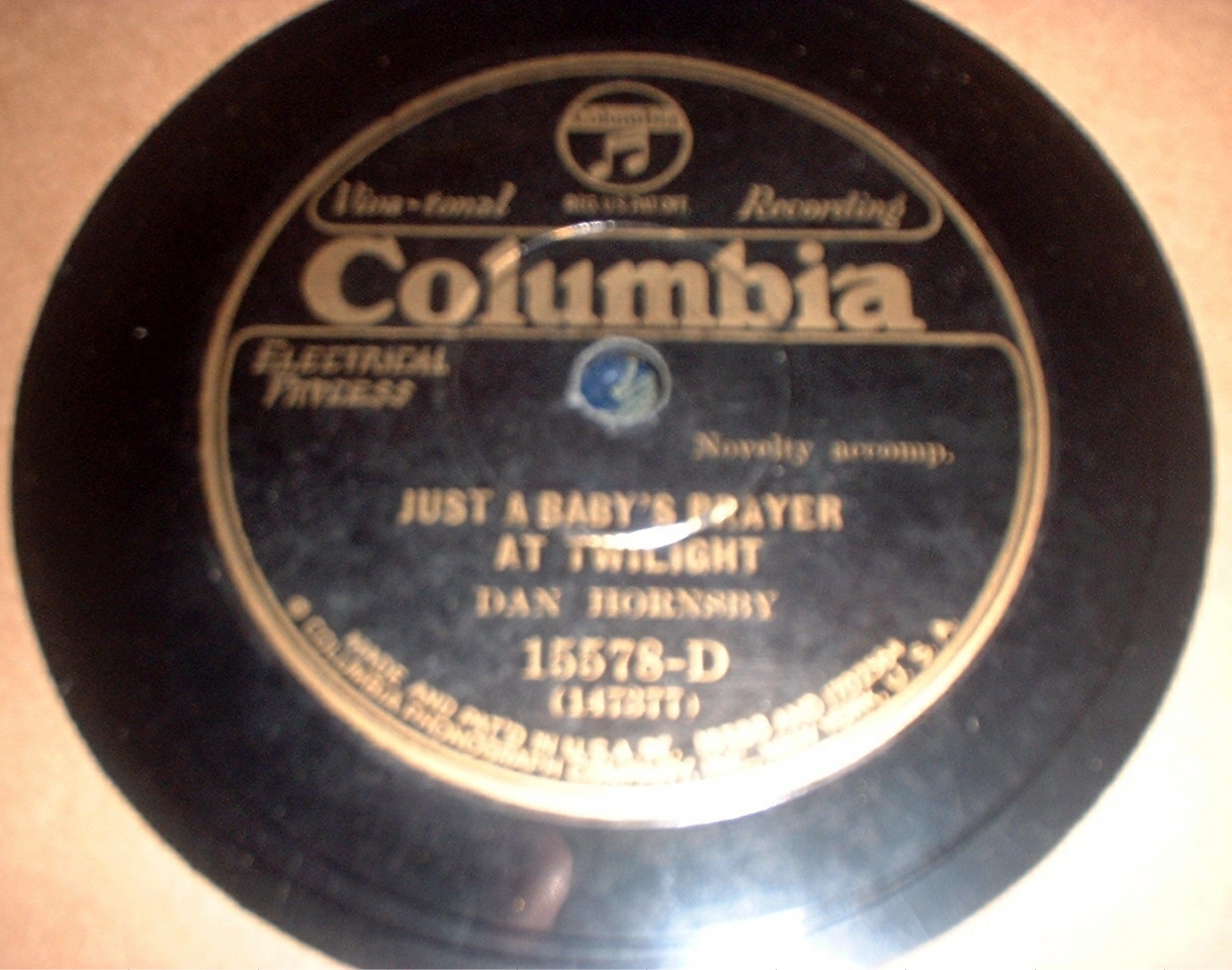 Dan Hornsby record, Baby's Prayer