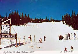 Big White ski resort,  Alsbury family annual winter vacation.