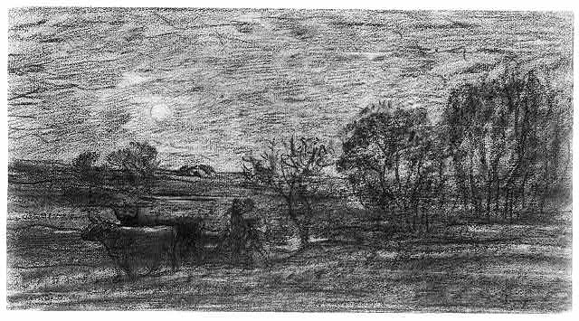 [Landscape with cattle]