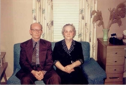 Mr and Mrs Clifton Maywood Hammett 1959