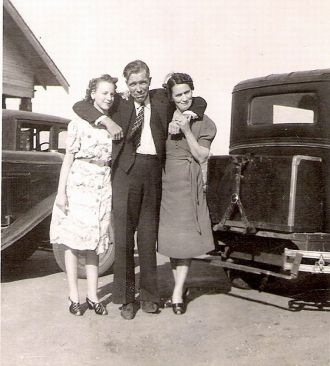 1940's Picture of my Mom with her Aunt and Uncle