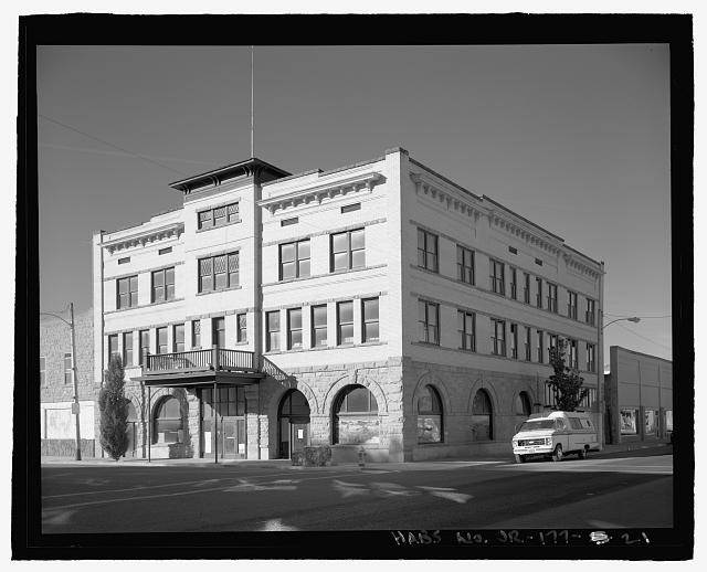 Perspective view of the Drexel Hotel, view looking...