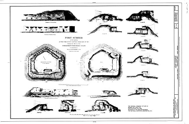 HABS SC,10-CHAR.V,3- (sheet 24 of 24) - Fort Sumter,...