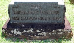 Louisa Lovedy (Treloar) Rickard headstone