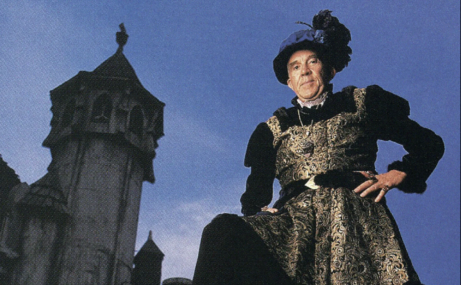 King George at his estate, Stargate Manor 