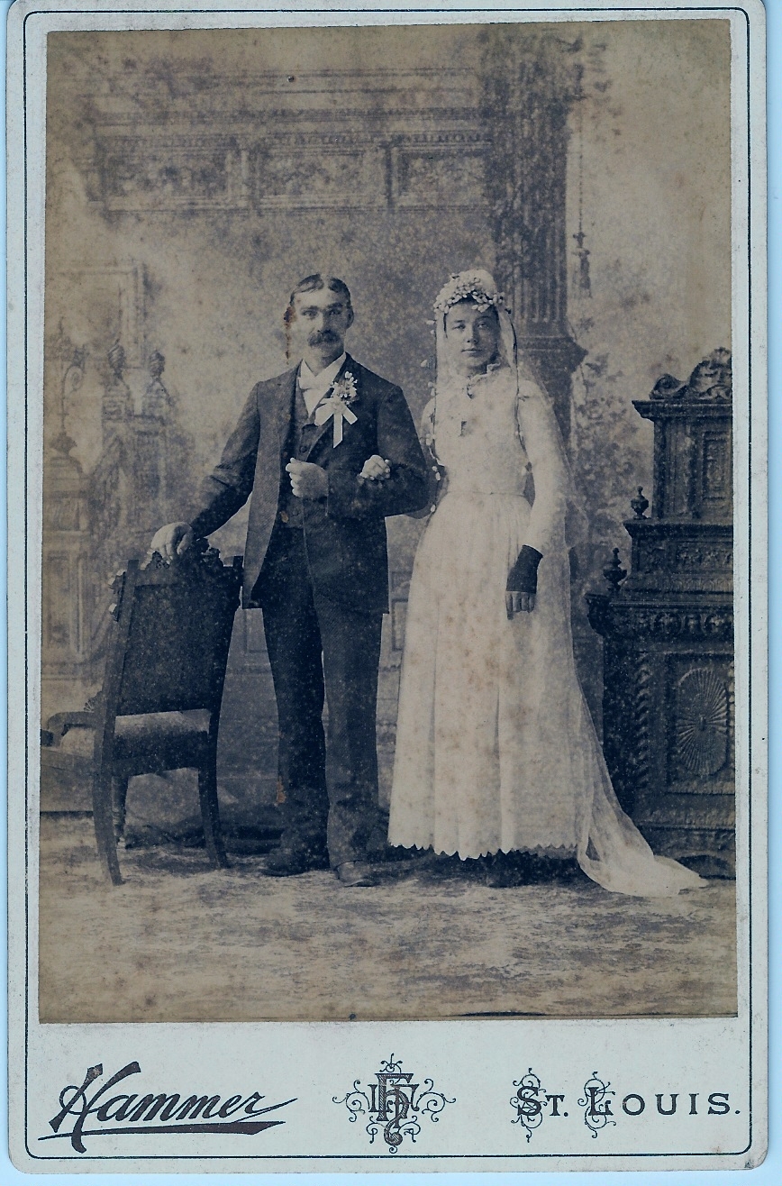 John Koch & Bertha Reinert Wedding