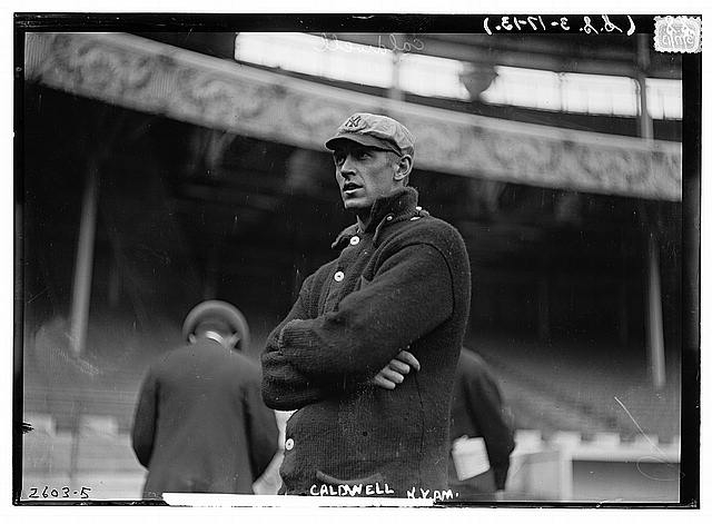 [Ray Caldwell, New York AL, at Polo Grounds, NY (baseball)]