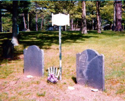 John Alden & Priscilla Mullins gravesites