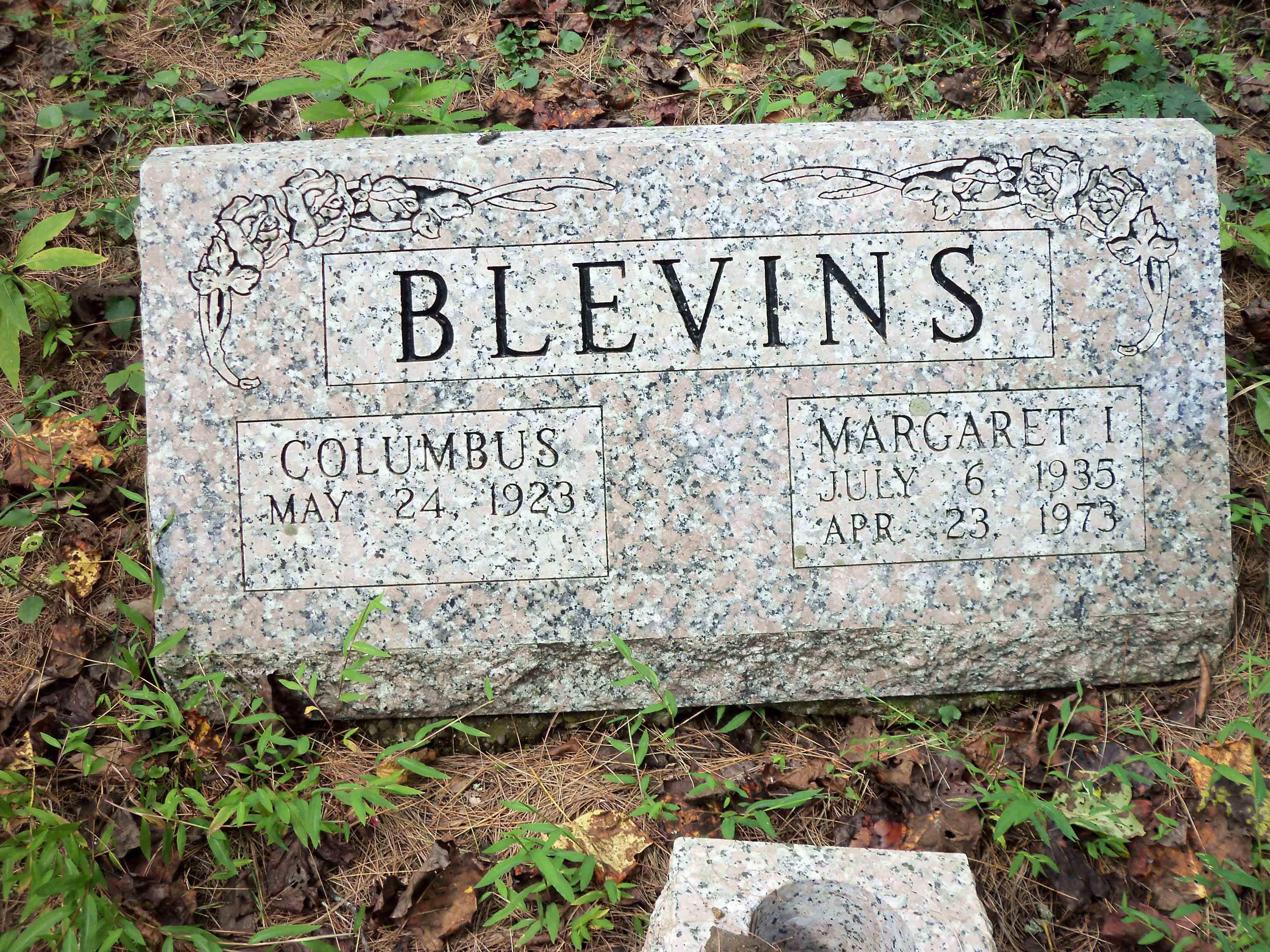 Margaret (Stokes) Blevins Grave, West Virginia