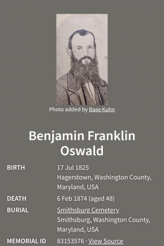 Benjamin Franklin Oswald