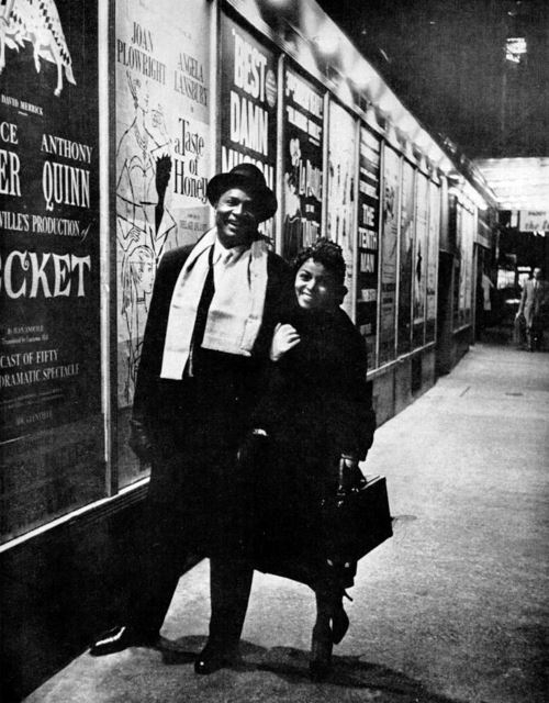 Ossie Davis and Ruby Dee.