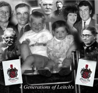 4 Generations of the Leitch Family