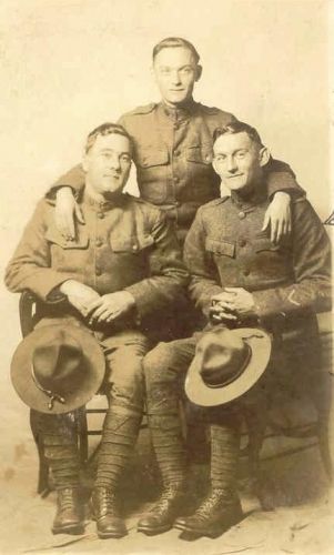 Harry Whitby & WW1 buddies
