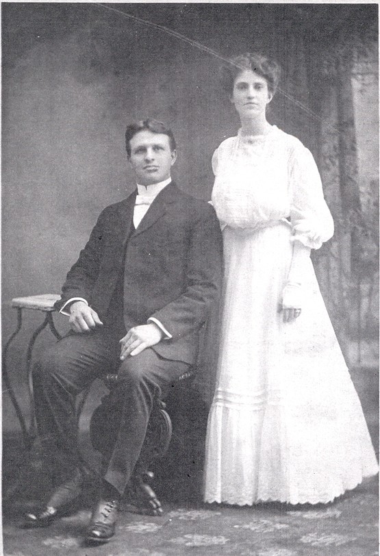Ira Abraham Summers & Flossy Ivonne Shady wedding 1906