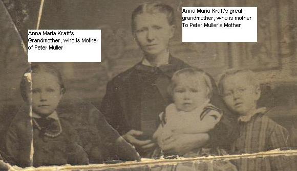 Great great grandmother Muller and grandmother Muller