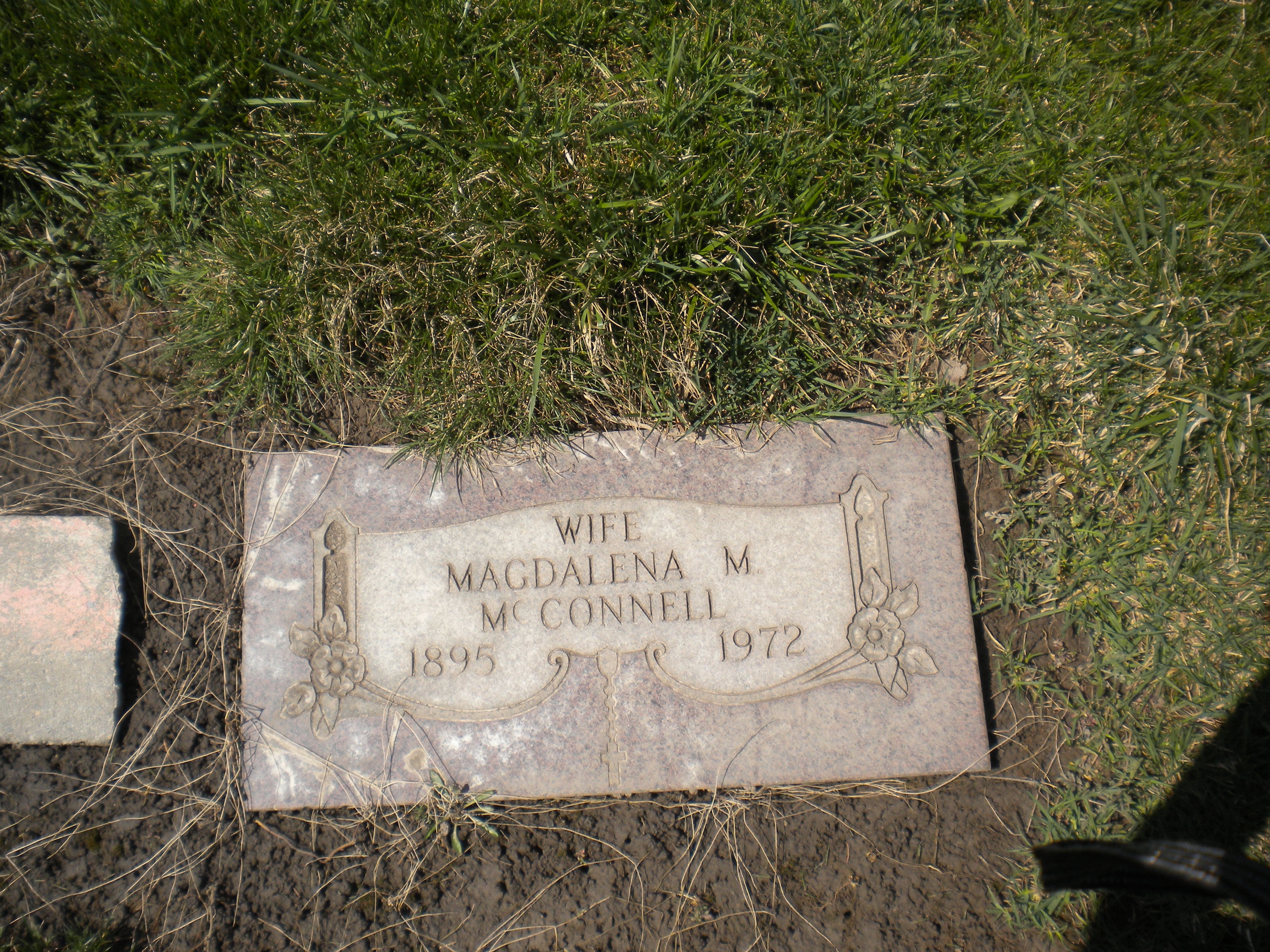 Magdalena (Zangl) McConnell gravesite