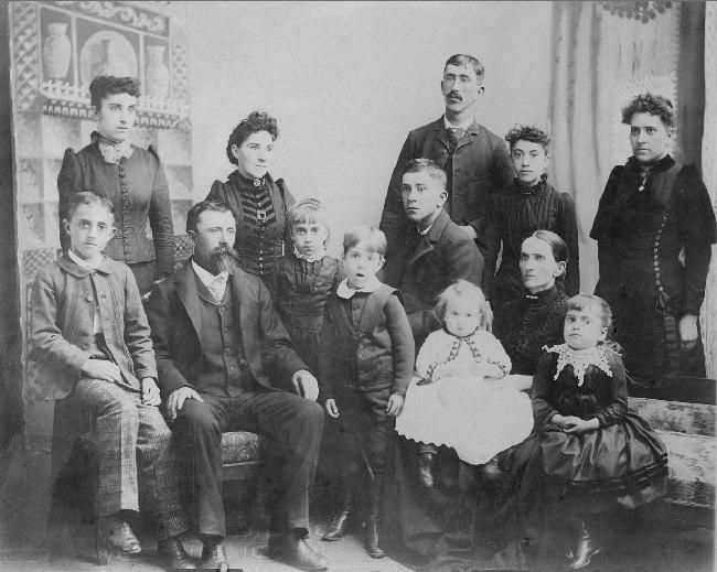 Silas and Emma Lewis Sheppard's Family