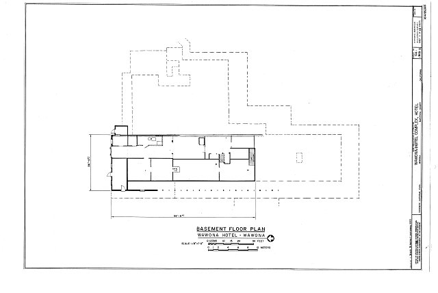 HABS CAL,22-WAWO,1-B- (sheet 1 of 10) - Wawona Hotel,...