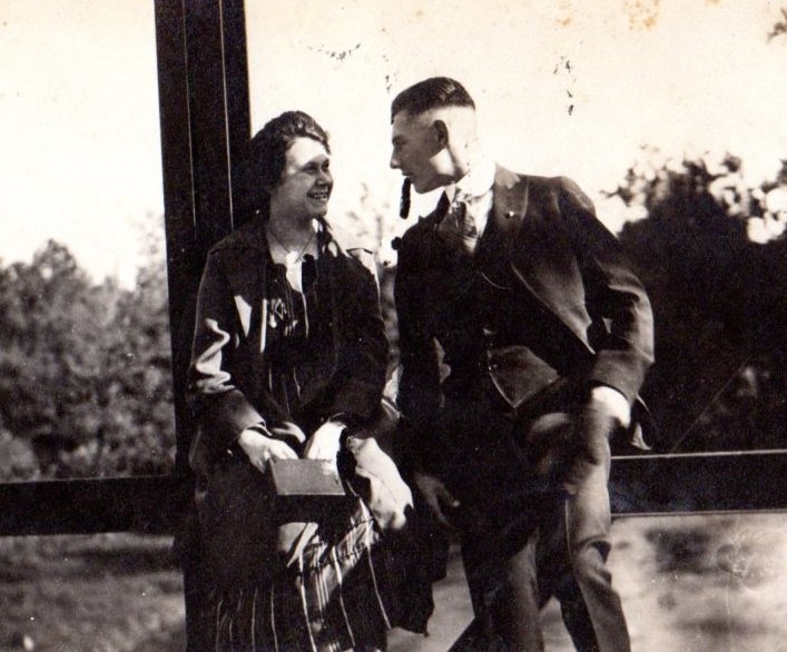 Mabel Ray Deel and LJ Deel