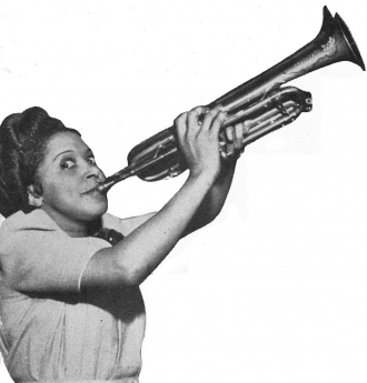 Valaida Snow could also play the trumpet.