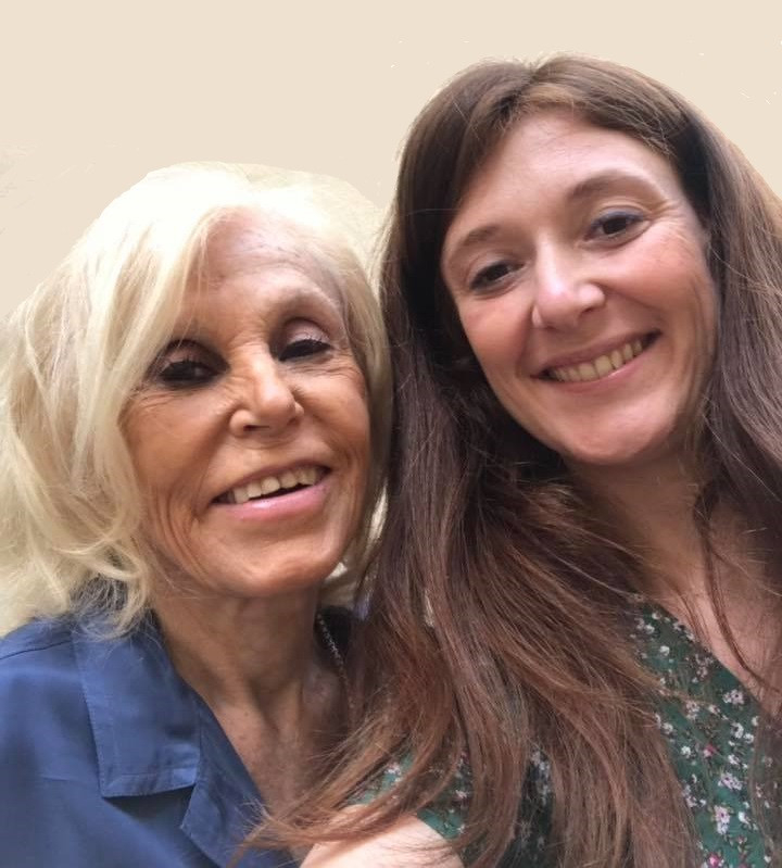 Yvonne Constant and Mélodie.
