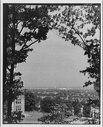 Washington, D.C. U.S. Capitol and downtown from...