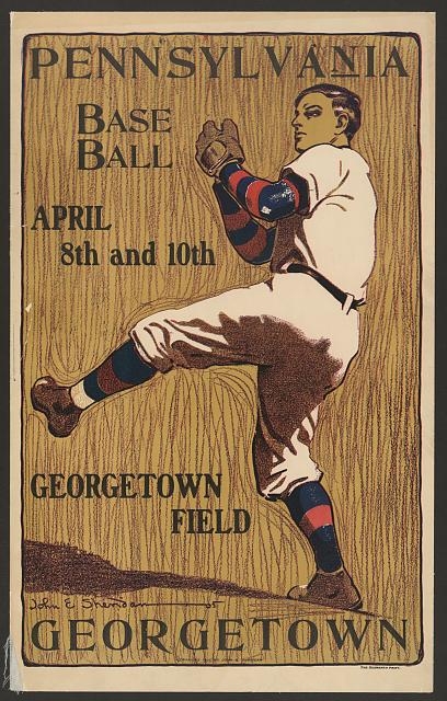 Pennsylvania [vs.] Georgetown, base ball, April 8th and...