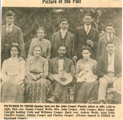 John Cooper Family, 1901 LA