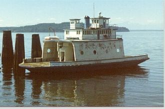Steilacoom, Washington Ferry 1985