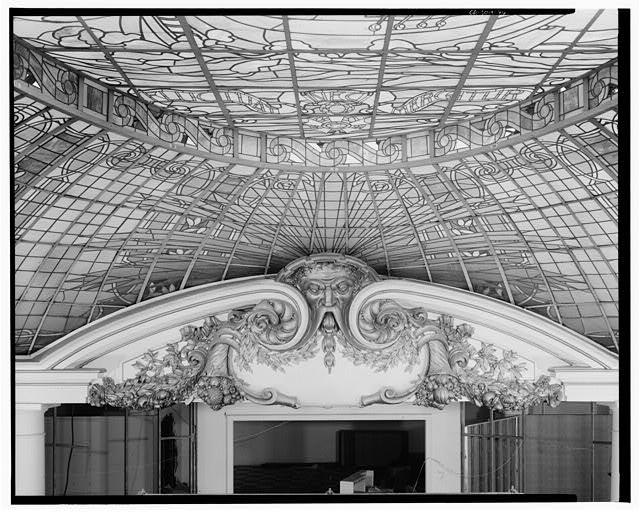 66. GLASS DOME, DETAIL OF SOUTH SECTION - City of Paris...