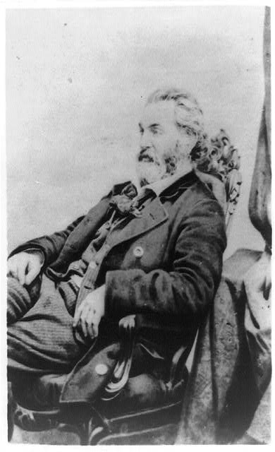 Walt Whitman, 1860