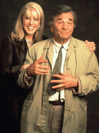 Peter Michael Falk and Shera Danese