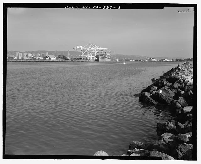 3. VIEW TO THE EAST ACROSS FEDERAL CHANNEL, FROM THE...