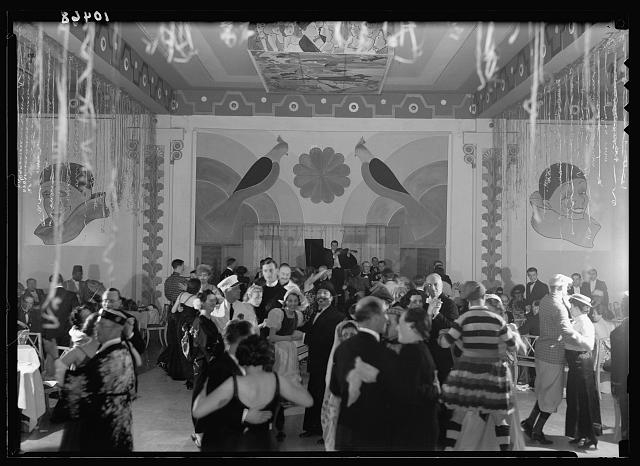 Shrove Tuesday, Feb. 21, 1939 celebration in King David...