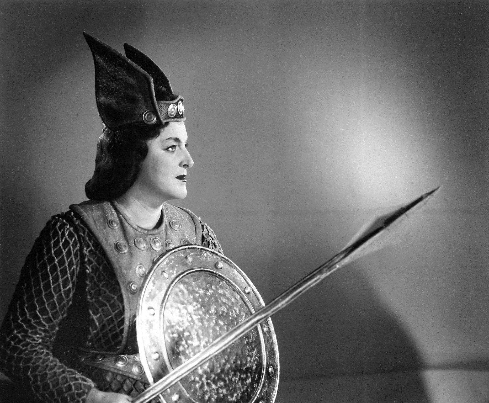 Famous Wagnerian Opera Singer.